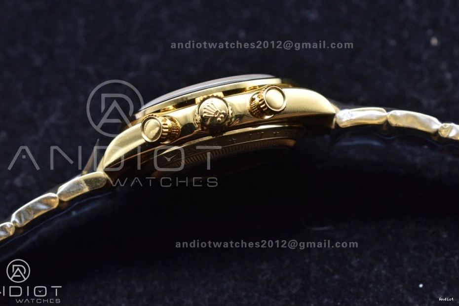 Edition Dial ADGF YG YG on Black Best A7750 Daytona YG Bracelet 0501
